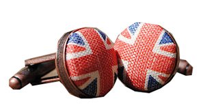 Union Jack Cufflinks by Joanna Parkin
