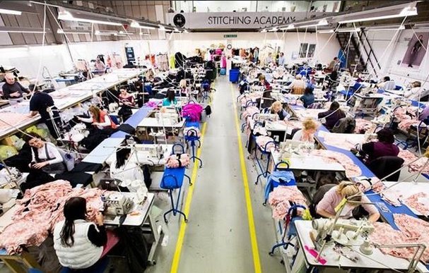 Fashion Enter factory in North London