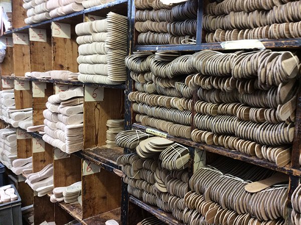 Freed make an astounding 250,000 pairs of ballet shoes every year