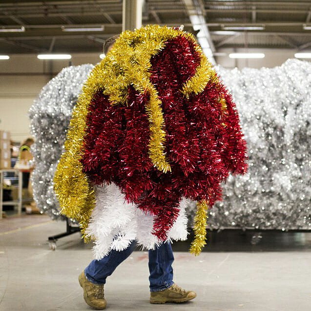 christmas decorations, tinsel