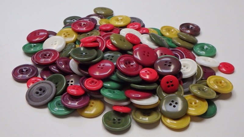 buttons, natural buttons