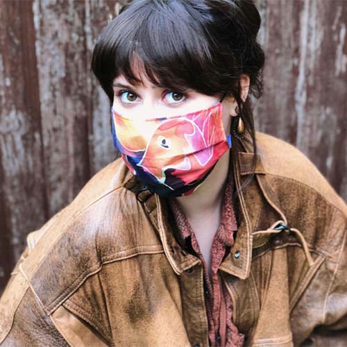 Agnes Ashe silk face covering