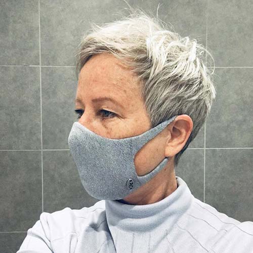 Foxology knitted face mask