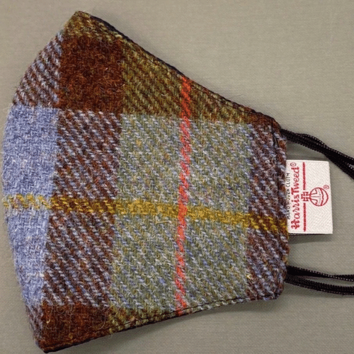 Scottish Textiles Showcase Harris Tweed Face Coverings
