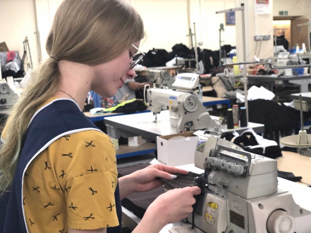 textile workers