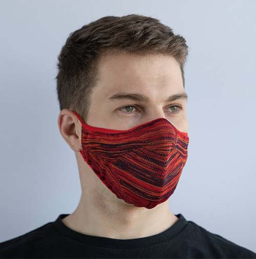 Mars Knitwear British-made knitted face mask