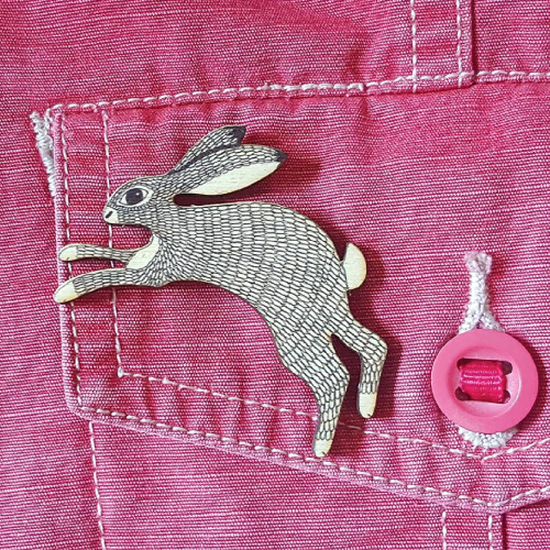 Perkins & Morley UK made wooden brooches, sustainable accessories, wildlife accessories, animal lover gifts, home-wares, accessory gifts