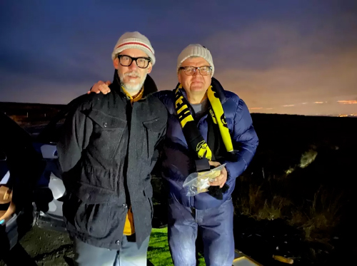 Brant of Hebtroco and Adrian Chiles