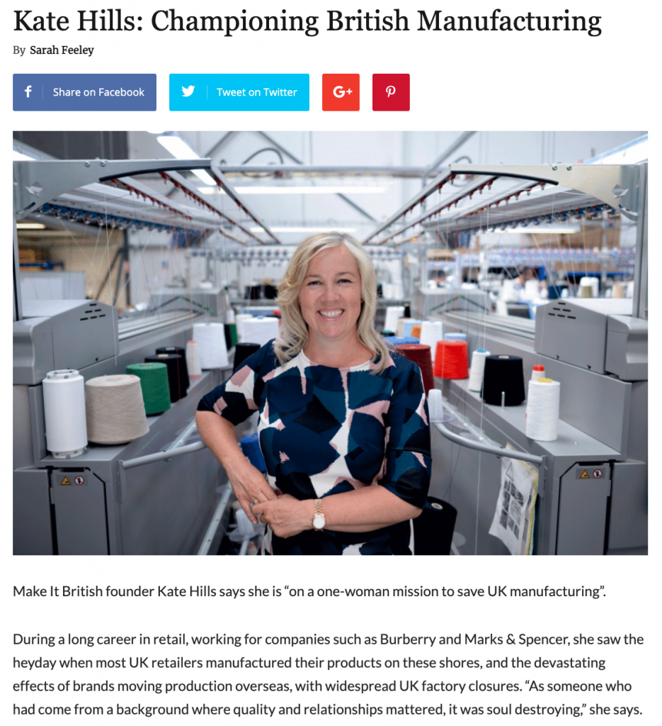 Kate Hills, The English Home, magazine feature, uk-made, uk manufacturing, british brands