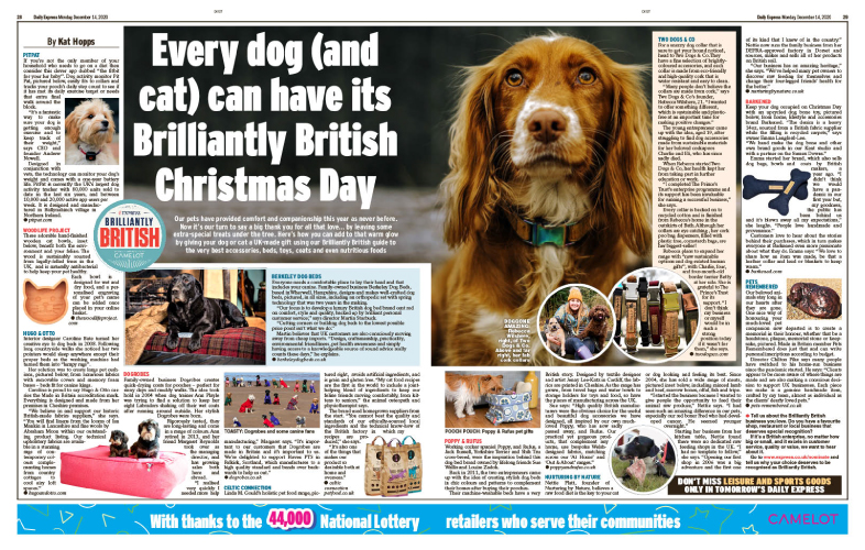 Brilliantly British: Best of British Pets Goods Article written by Kat Hopps