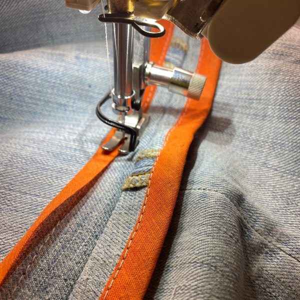 Seam details from Studio Sewn | clothing manufacturers for small business