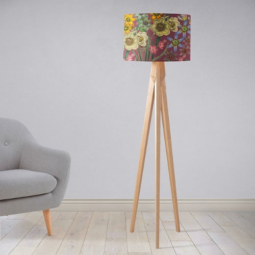 Passion Flowers Lampshade - Perkins & Morley
