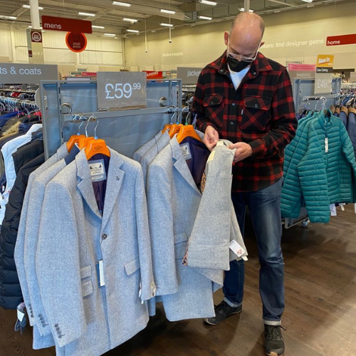 Fake it British TK Maxx Spitalfields coat