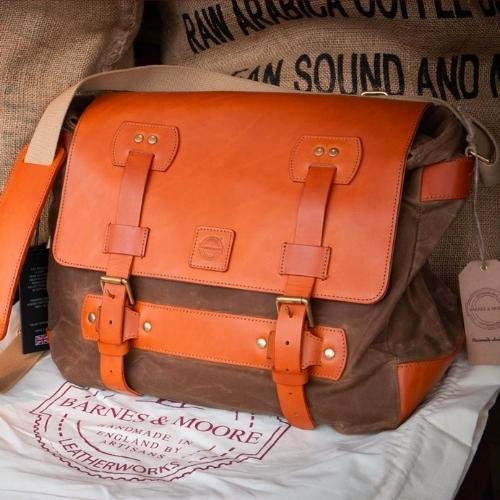 Quality British-Made Bags For Men by Barnes & Moore Leatherworks