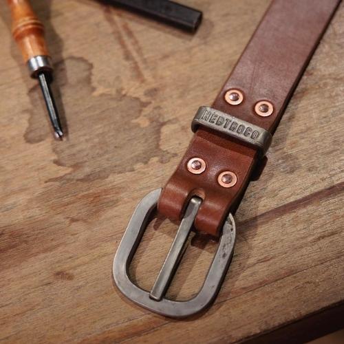 Leather Belts made in UK by HebTroCo