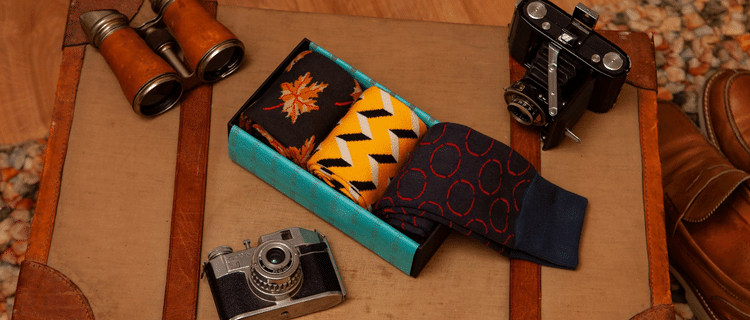 British-made socks presents from Peper Harow
