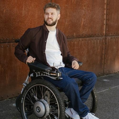 Hewinson UK-made jeans for wheelchair users