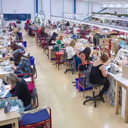 David Nieper - Garment Factory uk manufacturing