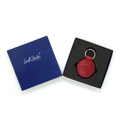 Tabard Leather Key Fob From Geoff Stocker