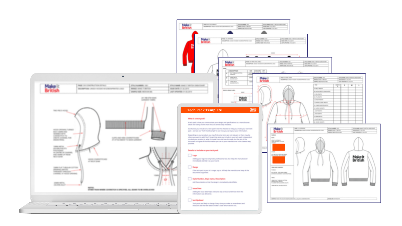 Tech Pack Template Make it British Tech Pack Template Make it British
