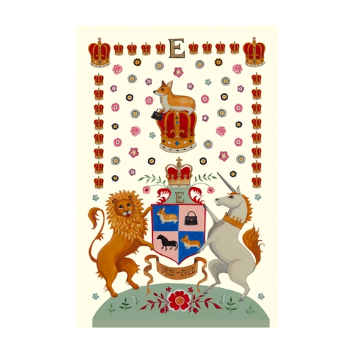 Limited Edition Commemorative Tea Towel from Dog & Dome
