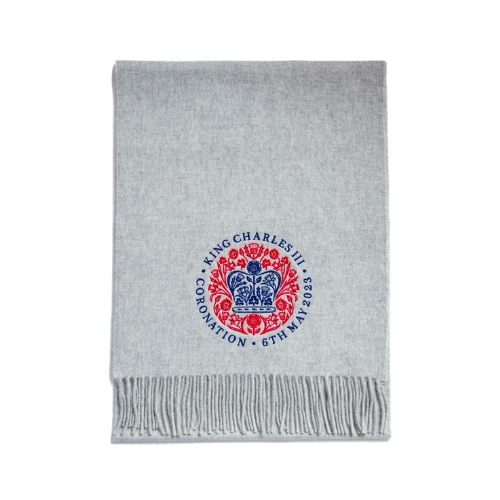 Johnstons of Elgin - King's Coronation Scarf