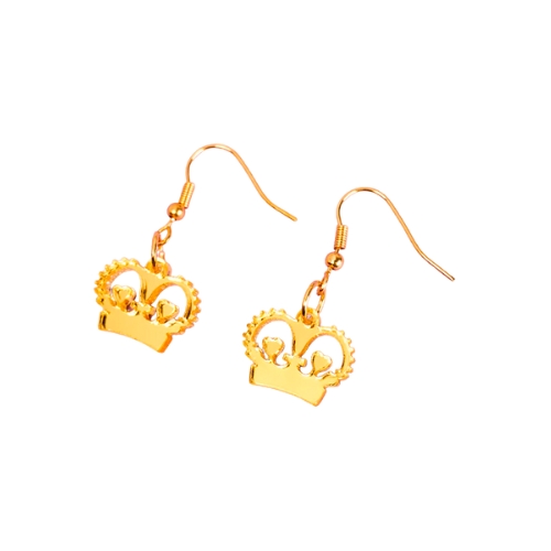 Tatty Devine Crown Charm Earrings - Coronation Gifts
