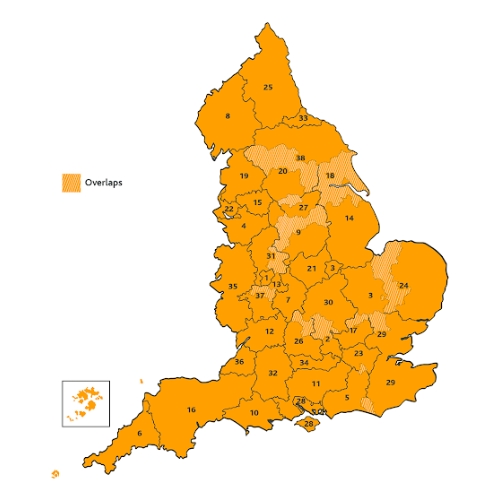 Local Enterprise Partnerships Map