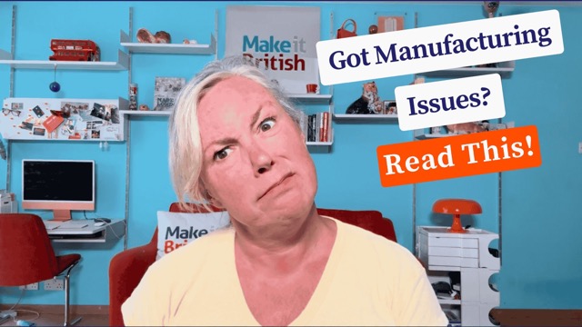 Got Manufacturing Issues? Read This