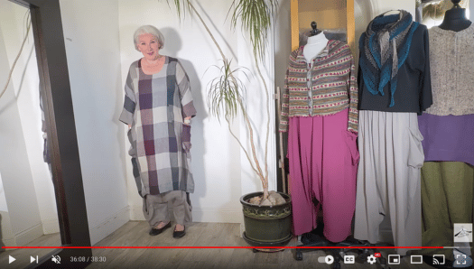Linda from The Slow Wardrobe creates a fortnightly YouTube podcast to announce her pre-orders