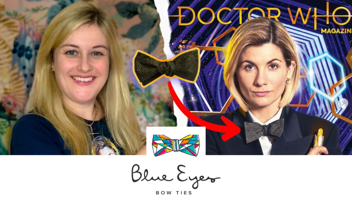 Blog Post Case Study Banner Helen King is the maker of the Thirteenth Doctor's bow tie!