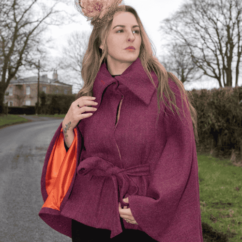 Isabelle Randall Tweed Cape