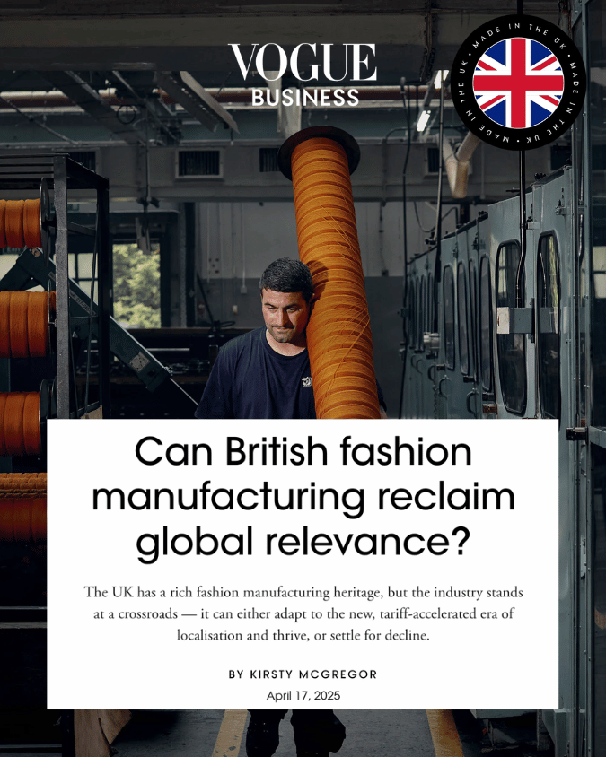 Vogue Business British Manufacturing April 2025 Vogue Business British Manufacturing April 2025
