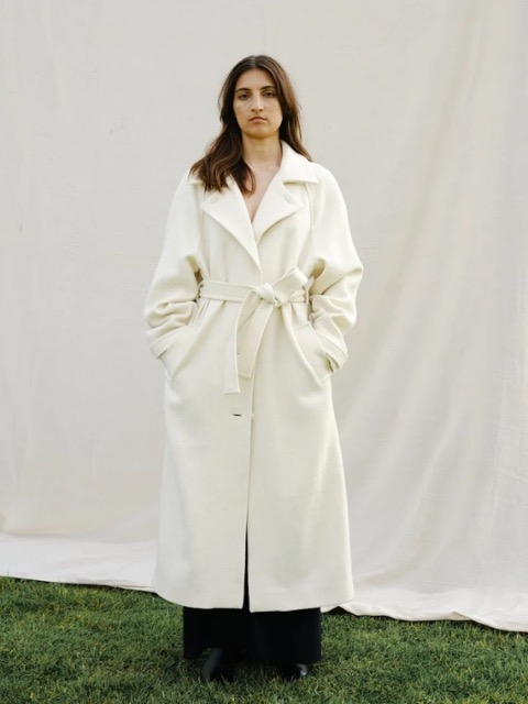 Herd British wool coat