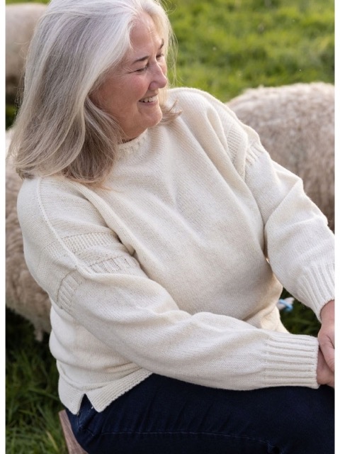 Le Courriqua British wool Guernsey jumper